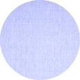 thumbnail image 1 of Ahgly Company Indoor Round Abstract Blue Contemporary Area Rugs, 5' Round, 1 of 4