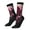 3 Black, variant on Mesmerizing Pink Jellyfish Crew Socks for Men & Women, Breathable Casual Athletic Ankle Socks