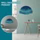 thumbnail image 4 of FLhrweasw Sea Wave Wall Pendant-Acrylic Hanging Ocean Wave Decor (Three Waves B), 4 of 9