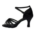 thumbnail image 5 of WHAMVOX Black High Heel Sandals for Woman SoftSoled Ideal for Latin Dance and Summer Fashion 7cm, 5 of 8