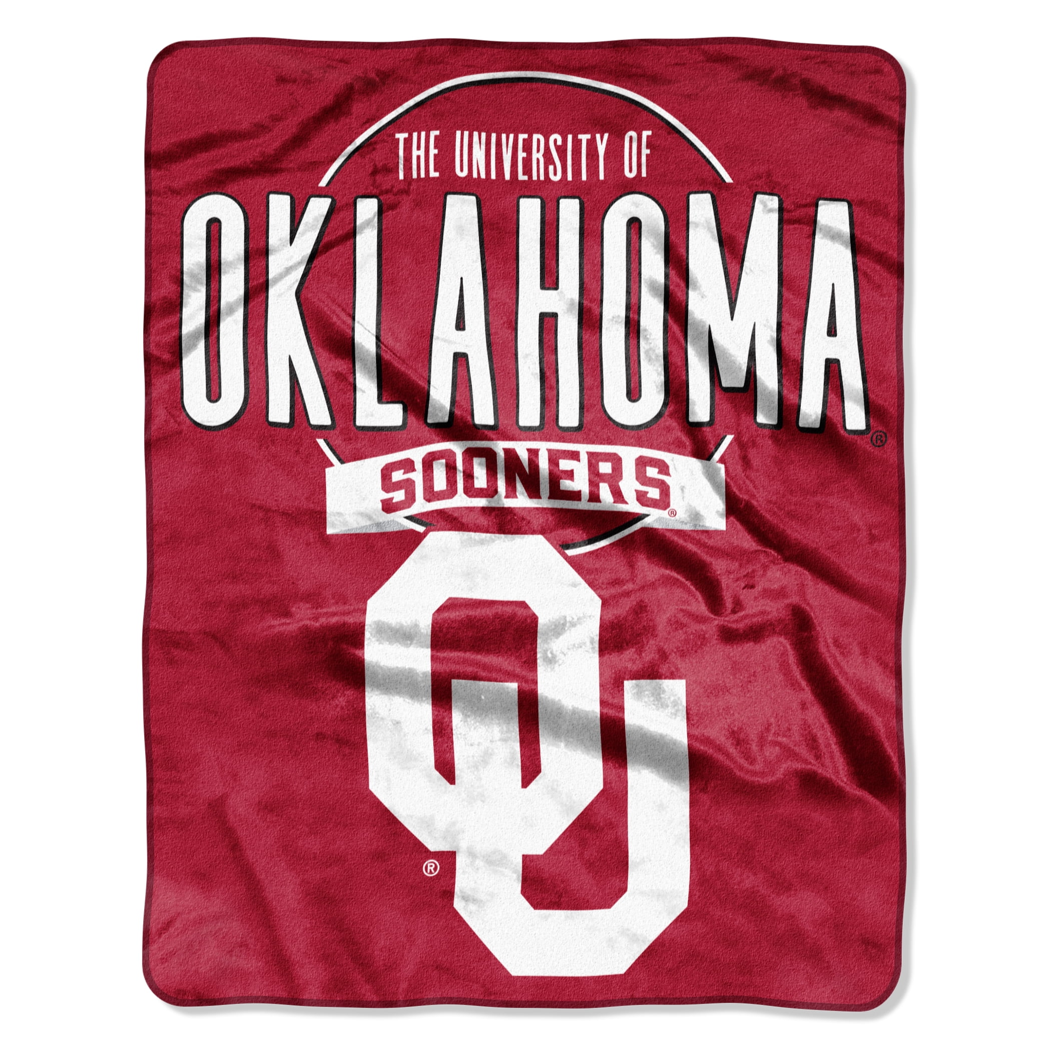 NCAA Oklahoma Sooners Silk Touch 55" x 70" Throw Blanket, 1 Each