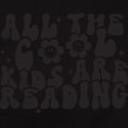 thumbnail image 3 of CafePress - All The Cool Kids Are Reading T Shirt - Women's Traditional Fit Dark T-Shirt, 3 of 4