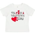thumbnail image 3 of Inktastic My First Valentines Day Red Hearts Boys or Girls Baby T-Shirt, 3 of 5
