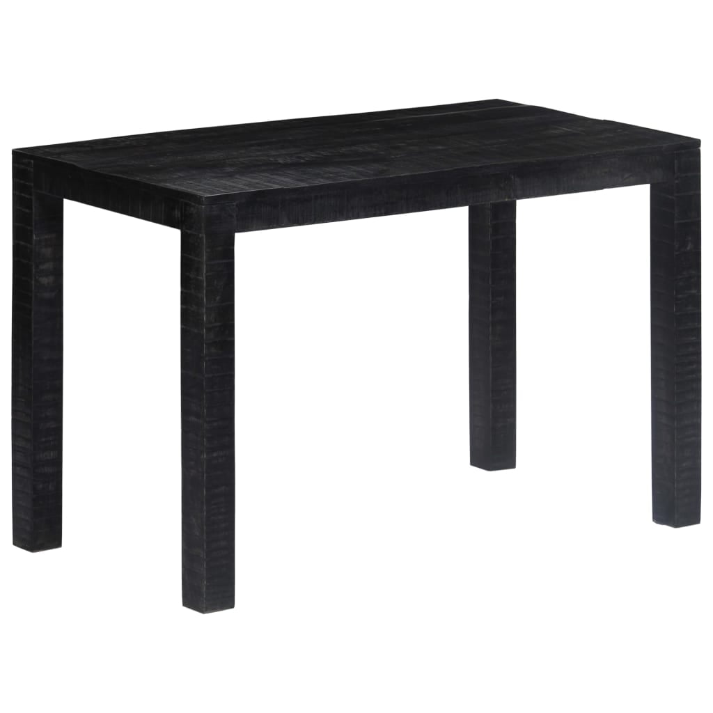 Kepooman Wood Dining Table for Kitchen, Black Kepooman Wood Dining Table for Kitchen, Black