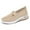 Beige, variant on Viluyesy Womens Sneaker, Mesh Breathable Comfy Soft Sole Casual Pull-On Shoes Beige US7