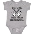 thumbnail image 3 of Inktastic Future Banjo Player Like Grandpa Boys or Girls Baby Bodysuit, 3 of 5