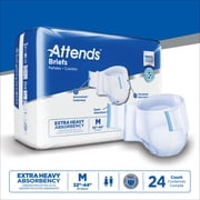 Attends DermaDry Plus Adult Brief DDP20 Medium Case of 96, White