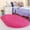 Hot-pink, variant on LELINTA 2.6' x 5.4'/ 2.6' x 3.9' Ultra Soft 4.5cm Velvet Bedroom Rugs Carpet Modern Shaggy Area Rugs Home Decoration Black/ Blue/ Creamy/ Grey/ Gray-purple/ Hot-pink/ Pink/ Purple