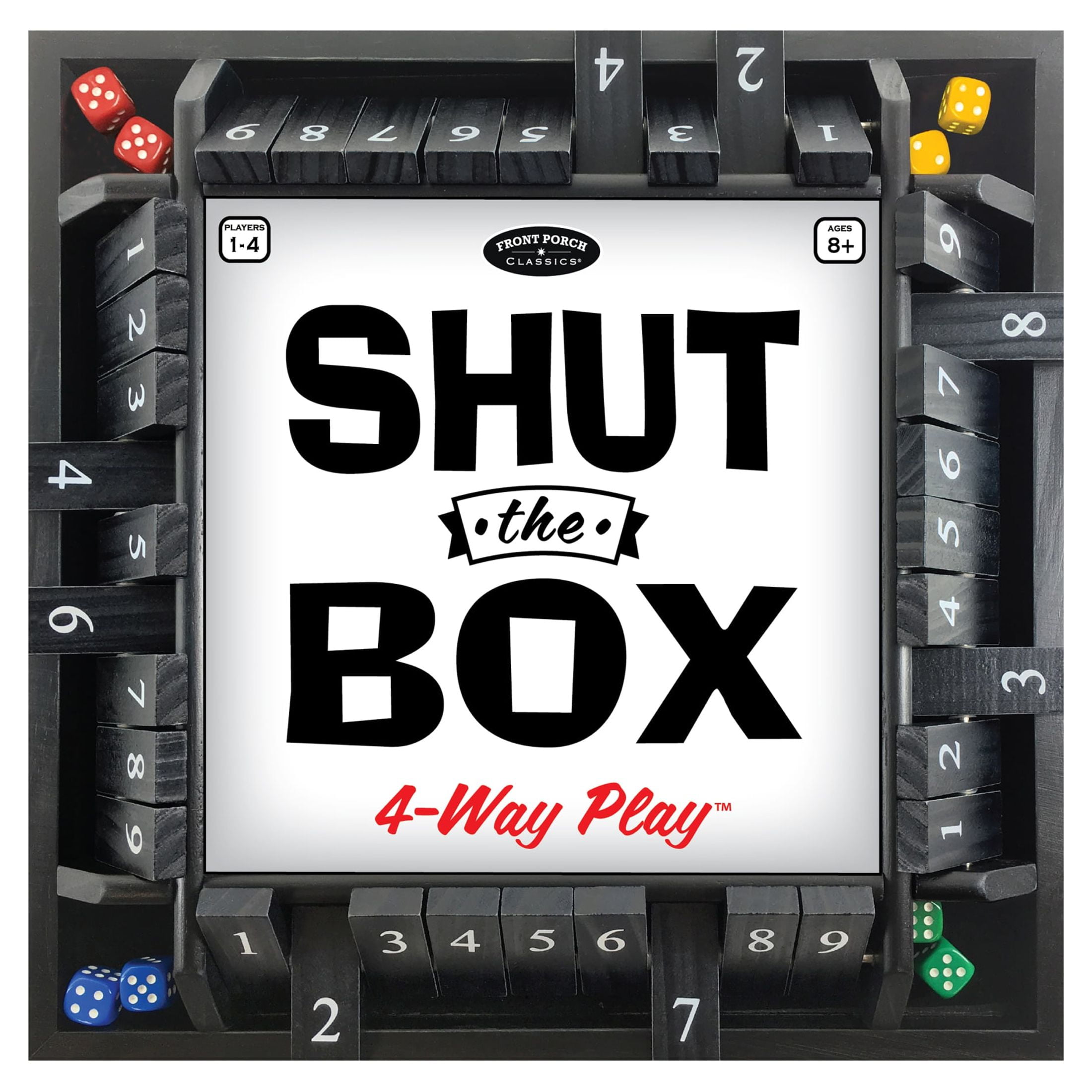 Shut the Box 4-Way Play
