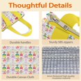 thumbnail image 4 of Princess Magic Pattern Insulated Lunch Bag for Women & Adults,Large Portable Soft Cooler Lunch Bag,Thermal Food Storage Tote with Pearl Cotton,8.66L,8.75x5.75x9.5 Inch, 4 of 6