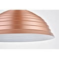 thumbnail image 6 of Classically Modern Ceiling Decorative Aluminum Circa 1 Light Honey Gold Pendant, 6 of 8