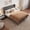 Dark Gray, variant on Asofer Queen Bed Frame, Upholstered Headboard w/12 Solid Wood Slats & Platform, Beige