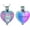 Customize, variant on Heart Cremation Jewelry for Pet Ashes Dog Cat Urn Necklace for Ashes Keepsake Memorial Ashes Necklace for Dog Cat Pet Mini Keepsake Urn