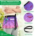 thumbnail image 4 of Yayeee Waist Apron with Pockets for Cooking Waterproof Half Server Aprons, Pixel Love, 4 of 7