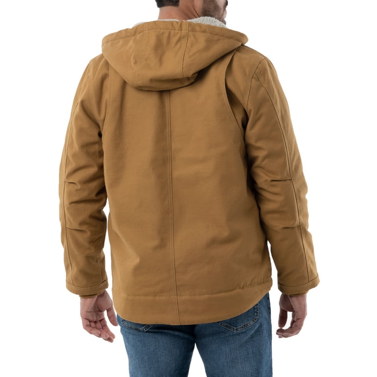 Relaxed Fit Washed Duck Sherpa-Lined Jacket - Stampede Tack