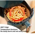 thumbnail image 3 of Forros de papel Air Fryer TOGOO, 100 unidades, antiadherentes desechables, 3 of 7