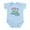 Sky Blue, variant on CafePress - Just Ask Great Grandpa! Baby Onesie - Baby Light Bodysuit, Size Newborn - 24 Months