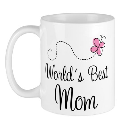 CafePress - World's Best Mom Mug - Unique Coffee Mug, Coffee Cup (World's Best Dog Mom Mug)