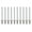 Silver, variant on Xirurus 8 Pieces Rose Shaped Aluminum Rustproof Rosette Rivets for Cars, Dash Board Replacement Hardware Fasteners for AMC VIN Door Tag All Vehicles Silver Color (0.37 inches / 9.4 mm)