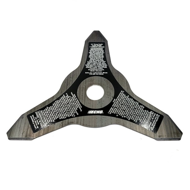 Genuine Echo TriCut Metal 10" Grass and Weed Blade (25mm Arbor) for