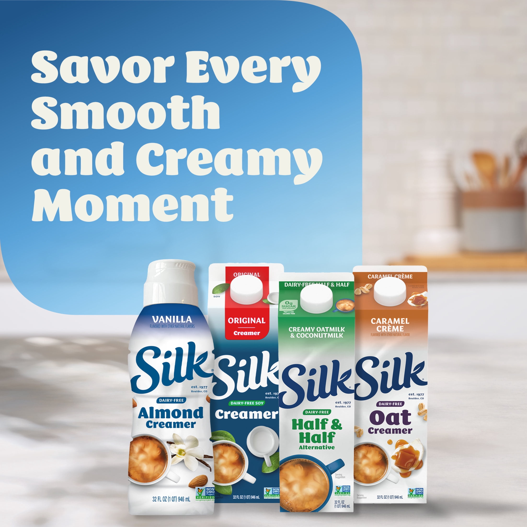Silk Limited Edition Pumpkin Spice Almond Creamer, 32 fl oz Bottle