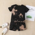 thumbnail image 2 of YTDSCS Baby Toddler Boys T-Shirt Outfits Tie Dye Short Sleeve Top + Shorts Summer Newborn Set 2Pcs for 6M-36M, 2 of 8