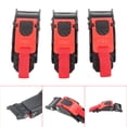 thumbnail image 7 of 3Pcs Professional  Motorcycle Helmet Speed Clip Chin Strap Quick Release Pull Buckle Black Red Helmet Lock Socket, 7 of 7