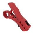 thumbnail image 4 of Wire Cutter Stripper, Easy To Carry Coaxial Cable Stripping Tool ABS Handle Incisive Adjustable  For RG6 RG11 RG59 RG7, 4 of 8
