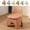 Green,Gray,Orange, variant on Danhjin Stool with Back Support, 13.7x12.5x9.84in Stool Chair with Backrest and Padded Seat, Ergonomic Rolling Stool for Kitchen Office Workshop Garage Salon