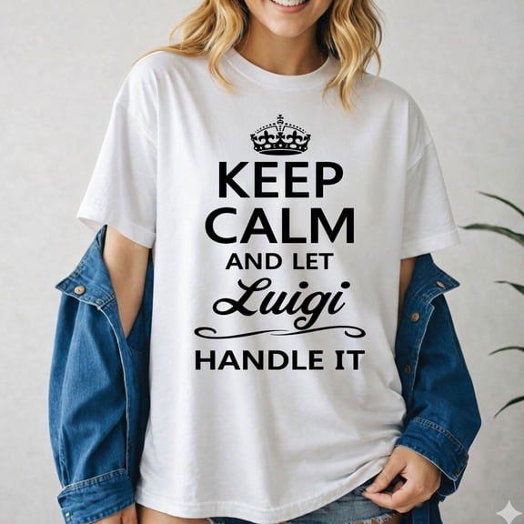 Benn Jordan Keep Calm And Let Luigi Handle It T-Shirt