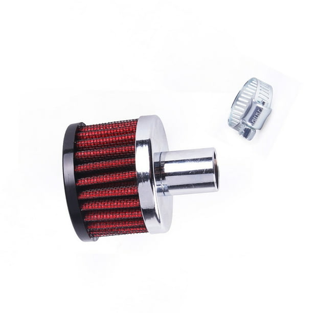 Scienceny Filtro de aire para coche, cubierta de ventilación de cárter de alto flujo portátil, Mini filtros de ventilación profesionales, filtros de Vehículos, repuestos y accesorios Mis Scienceny VI022148-00B