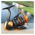 thumbnail image 3 of Spinning Fishing Reel Black / White Carp Reel 12BB + 1 Bearing Balls 1000-9000 Series Spinning Reel Boat Rock Fishing Reel Wheel ,Rigid Aluminum Skeletal Frame, 3 of 7