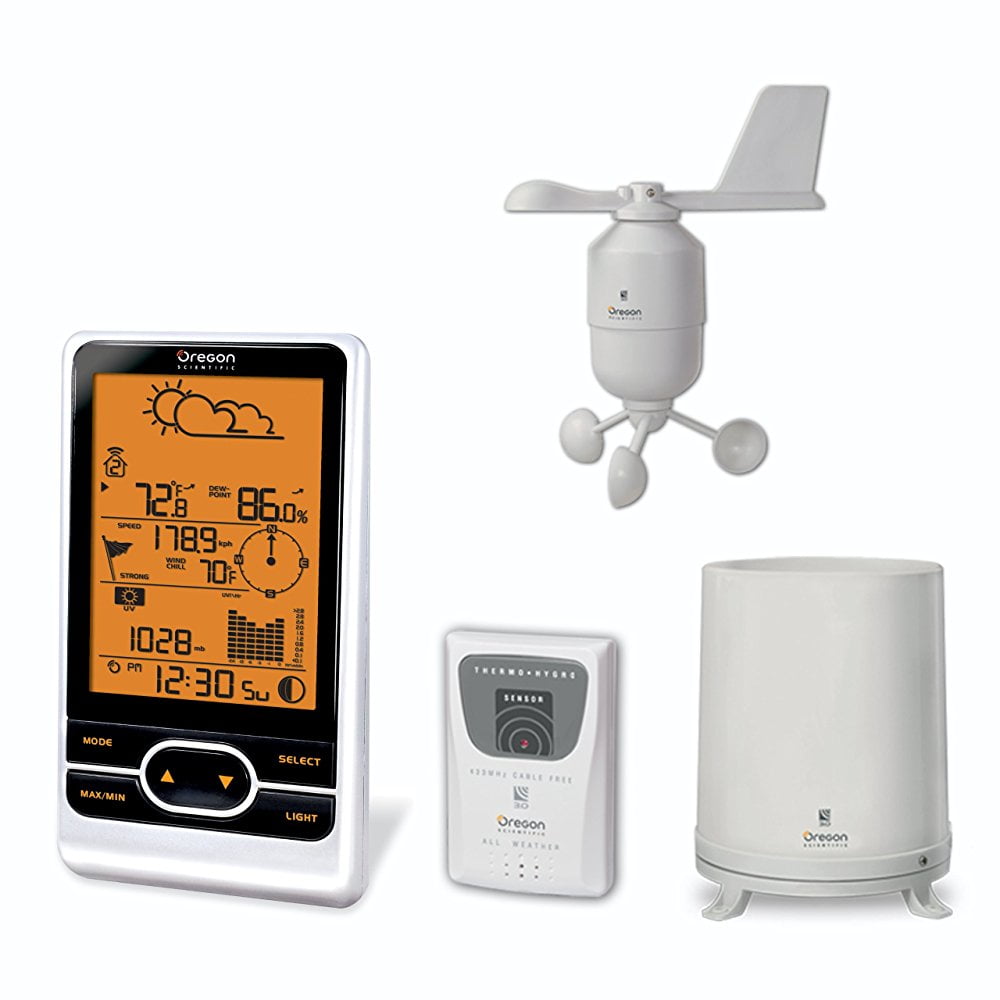 Oregon Scientific WMR86 Backyard Pro Complete Home Weather Station by