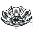 thumbnail image 6 of Lohuatrd Fruit Basket Halloween Spider Web Shape Fruit Bowl Multi-purpose Exquisite Candy Basket Party Decoration, 6 of 8