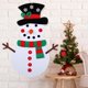 thumbnail image 3 of DIY fieltro Navidad muñeco de nieve colgante dibujos animados Festival Año Nuevo niños rompecabezas juguete Likrtyny juguetes de los niños, 3 of 9