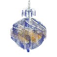 thumbnail image 1 of Elegant Lighting Spiral 22" 10 Light Elements Crystal Pendant Lamp, 1 of 1