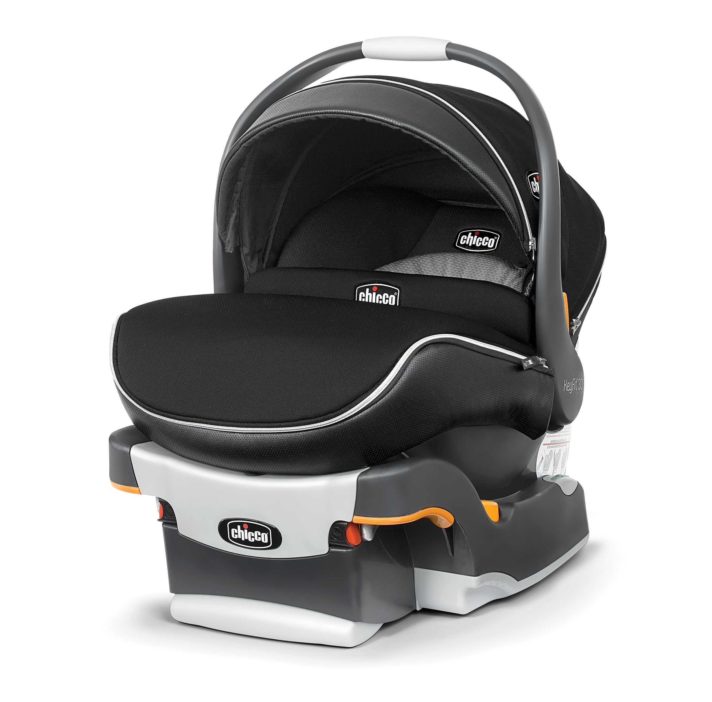 Photo 1 of Chicco Key Fit 30 Zip Air Infant Q Collection Car Seat - Black
