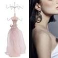 thumbnail image 3 of Soporte Para Presentación De Joyería, Modelo De Vestido, Zapatos De Tacón Alto, Pendientes, Collar, Anillo, Soporte Para Joyería, Soporte De Exposición Modelo Grande, 3 of 7