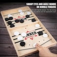 thumbnail image 2 of Sling Puck Game, Fast Sling Puck Game Hockey Game Wooden Board Game For Kids And Adults, Family Game Sling Puck Winner Board Games For Birthday Party, 2 of 5