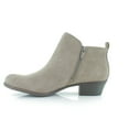thumbnail image 2 of LUCKY BRAND Womens Brown Back Pull-Tab Padded Basel Round Toe Stacked Heel Leather Booties 11 M, 2 of 8