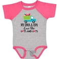 thumbnail image 3 of Inktastic My Oma and Opa Love Me Grandson Truck Boys Baby Bodysuit, 3 of 5