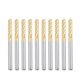 thumbnail image 1 of 10PCS Titanium Coat Carbide For PCB Machine, 1/8 Inch Shank 3Mm, 1 of 5