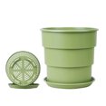 thumbnail image 3 of 4 Pcs Plastic Flower Pots Breathable Thickened Potted Plants, 3 of 3