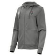thumbnail image 2 of Women's Antigua  Heather Black New Mexico Lobos Seeker Full-Zip Hoodie Jacket, 2 of 3
