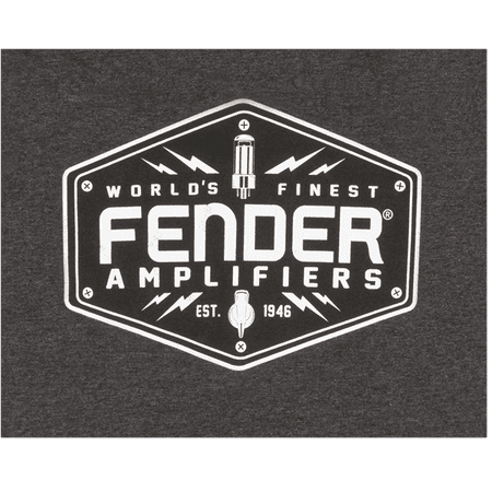 Fender® Bolt Down T-Shirt, Charcoal, XXL MODEL #: 9113019806