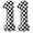 Checkered Number 11, variant on NCQ Checkered Number 2 Balloons 40 Inch Giant Race Car Checkered 2 Balloons for Racing Car Checkered Second Birthday Party Supplies