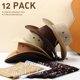 thumbnail image 2 of Gorro de vaquero y pañuelo de la serie Zhanmai Brown para adultos (12 unidades), 2 of 7