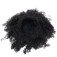 thumbnail image 3 of Peluca Corta Y Rizada Para Mujer, Pelucas De Pelo Ondulado Negro Para Fiesta, Cosplay, Uso Diario, 3 of 7