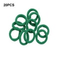 thumbnail image 3 of 20 Pcs Bandeau Haute Élasticité Extensible Porte-Queue de Cheval Coloré Style Preppy Haute Densité Sans Accroc Accessoires Vert, 3 of 6