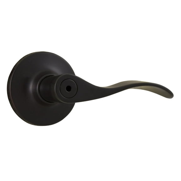 Weslock 00210x1x1FR20 New Haven Privacy Lock with Adjustable Latch and Full Lip Strike Oil Rubbed Bronze Finish
